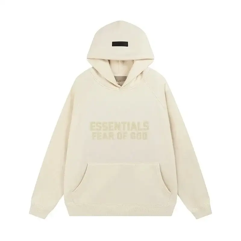 Fear of God Essentials Hoodie Eggshell
