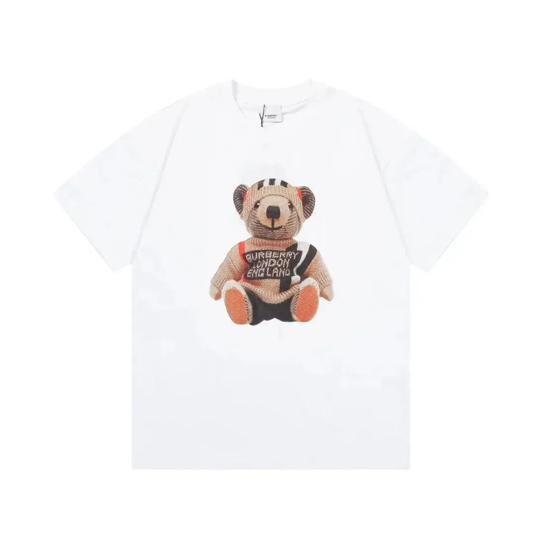 Burberry Thomas Bear Print T-Shirt White