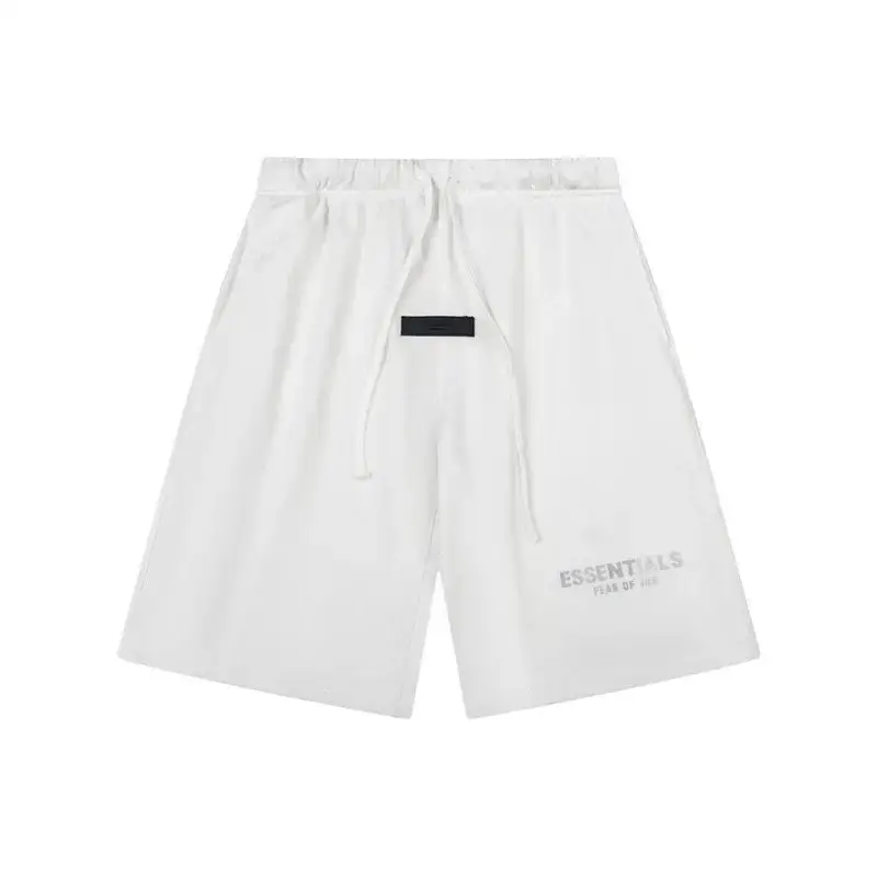 Fear of God Essentials Sweat Shorts White 3M Reflective