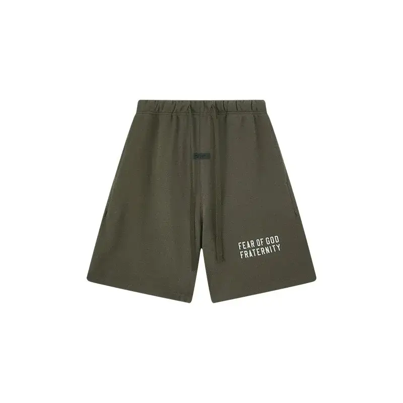 Fear of God Fraternity Sweatshorts Olive Green