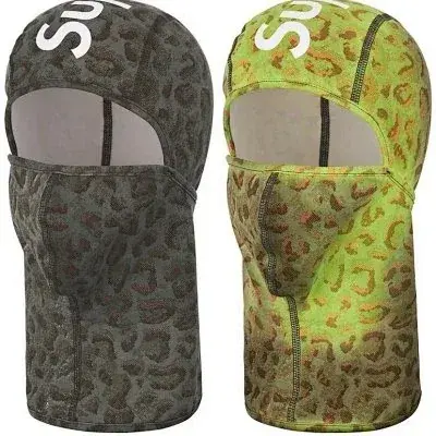 Supreme Leopard Print Balaclava Ski Mask