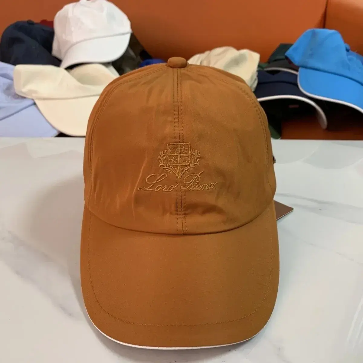 Loro Piana Embroidered Baseball Cap
