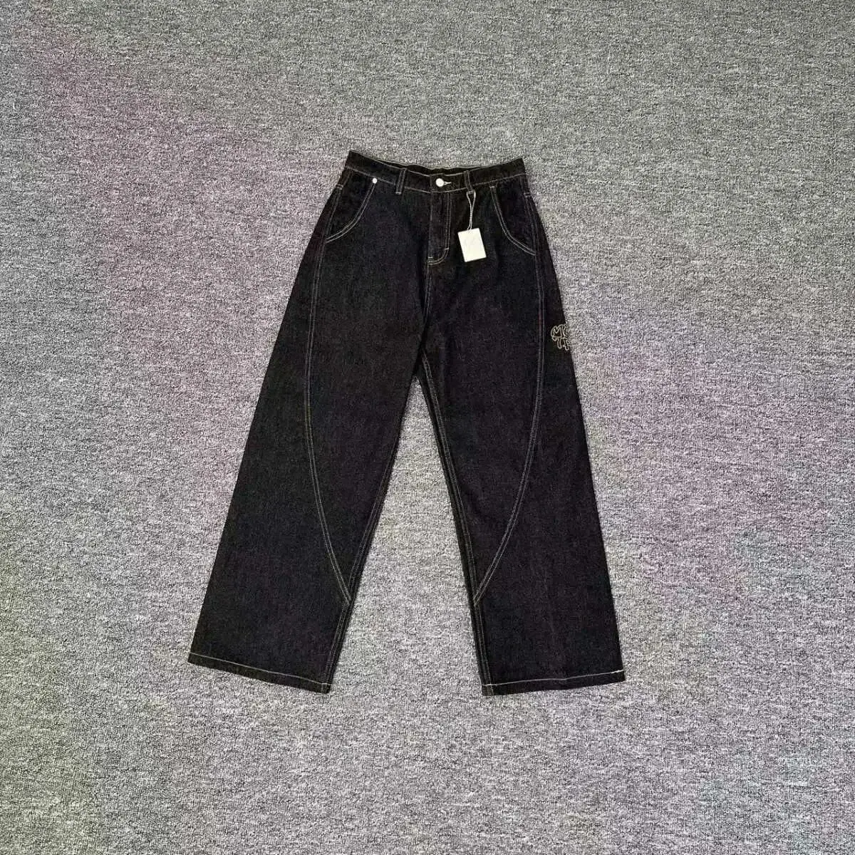 Muertra Black Denim Jeans