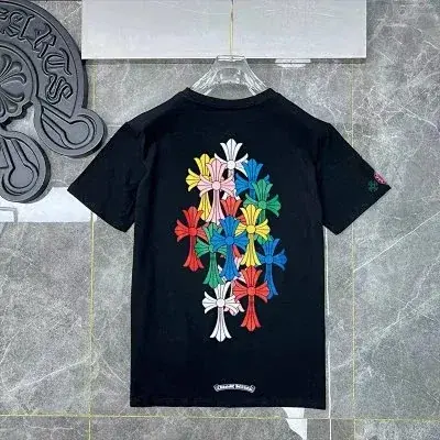 Chrome Hearts Floral Cross Graphic T-Shirt