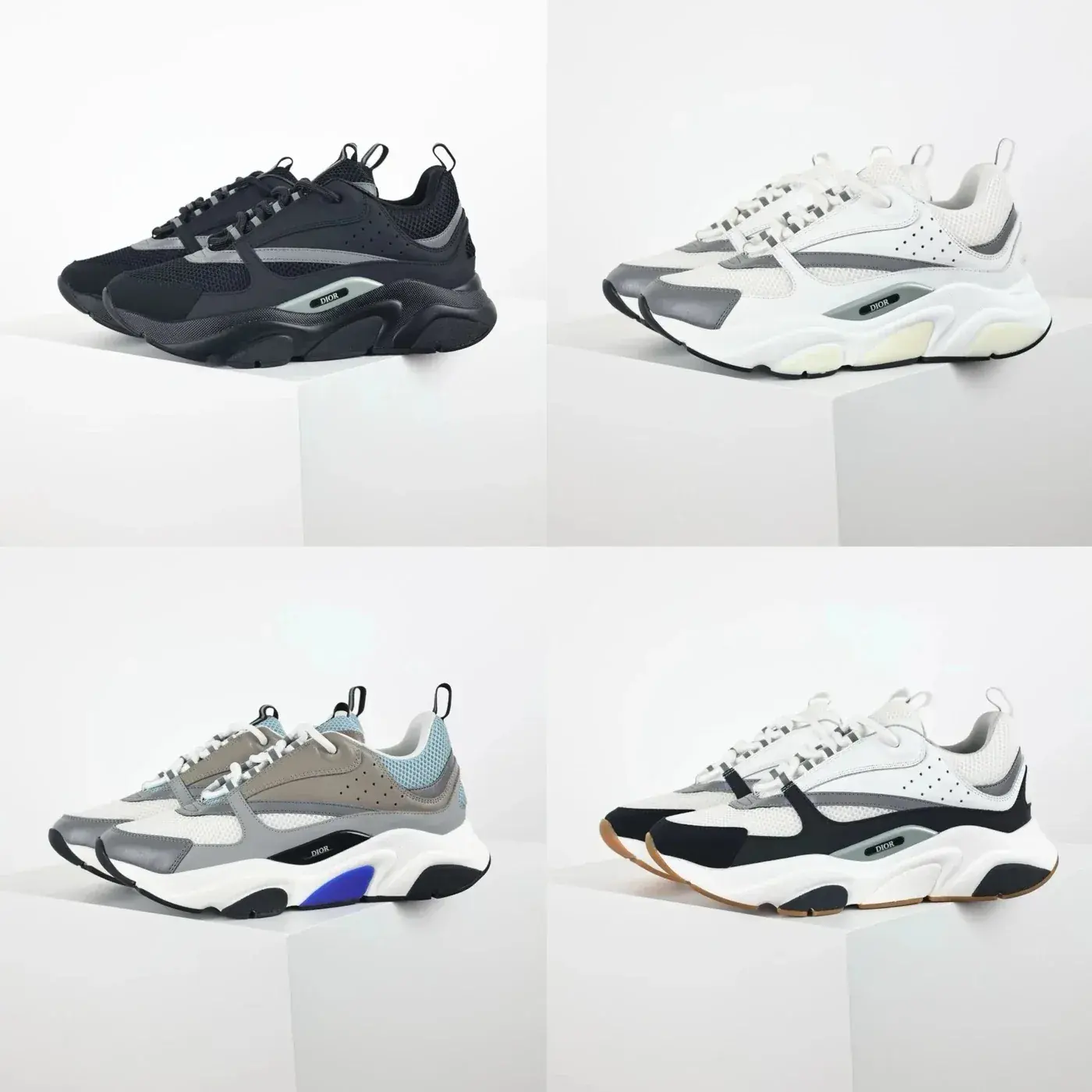 Chunky Panelled Sneakers