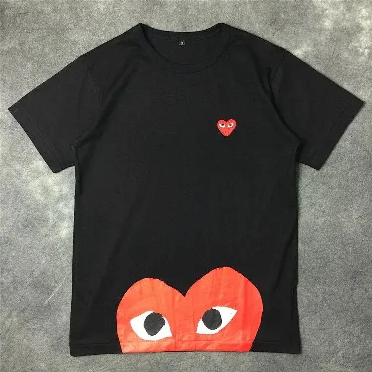 Comme des Garçons PLAY Classic Double-Heart Print T-Shirt