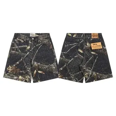 Stussy Camo Denim Shorts