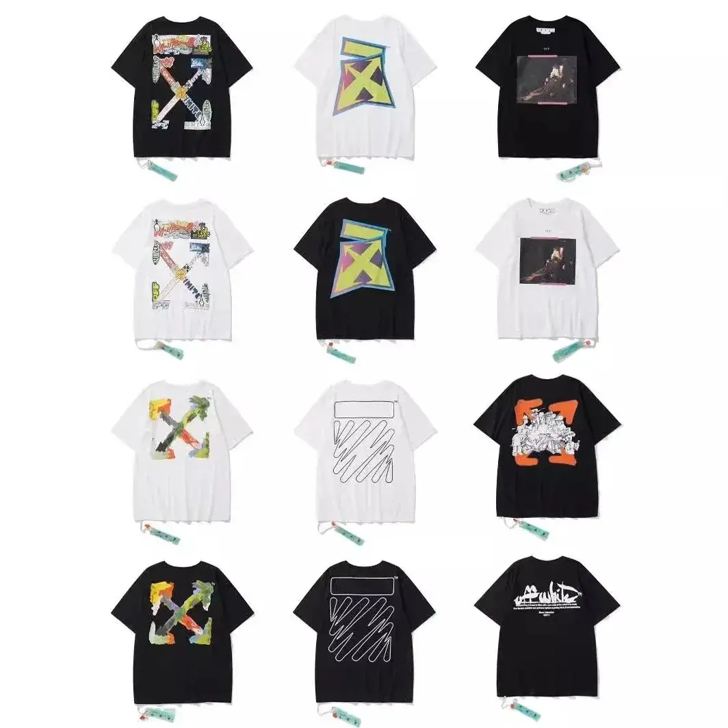 Off-White Style Arrow-Print T-Shirt