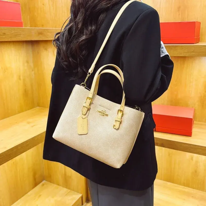Coach monogram small tote bag