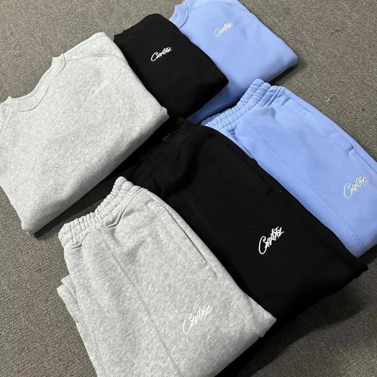 Corteiz sweat suit set