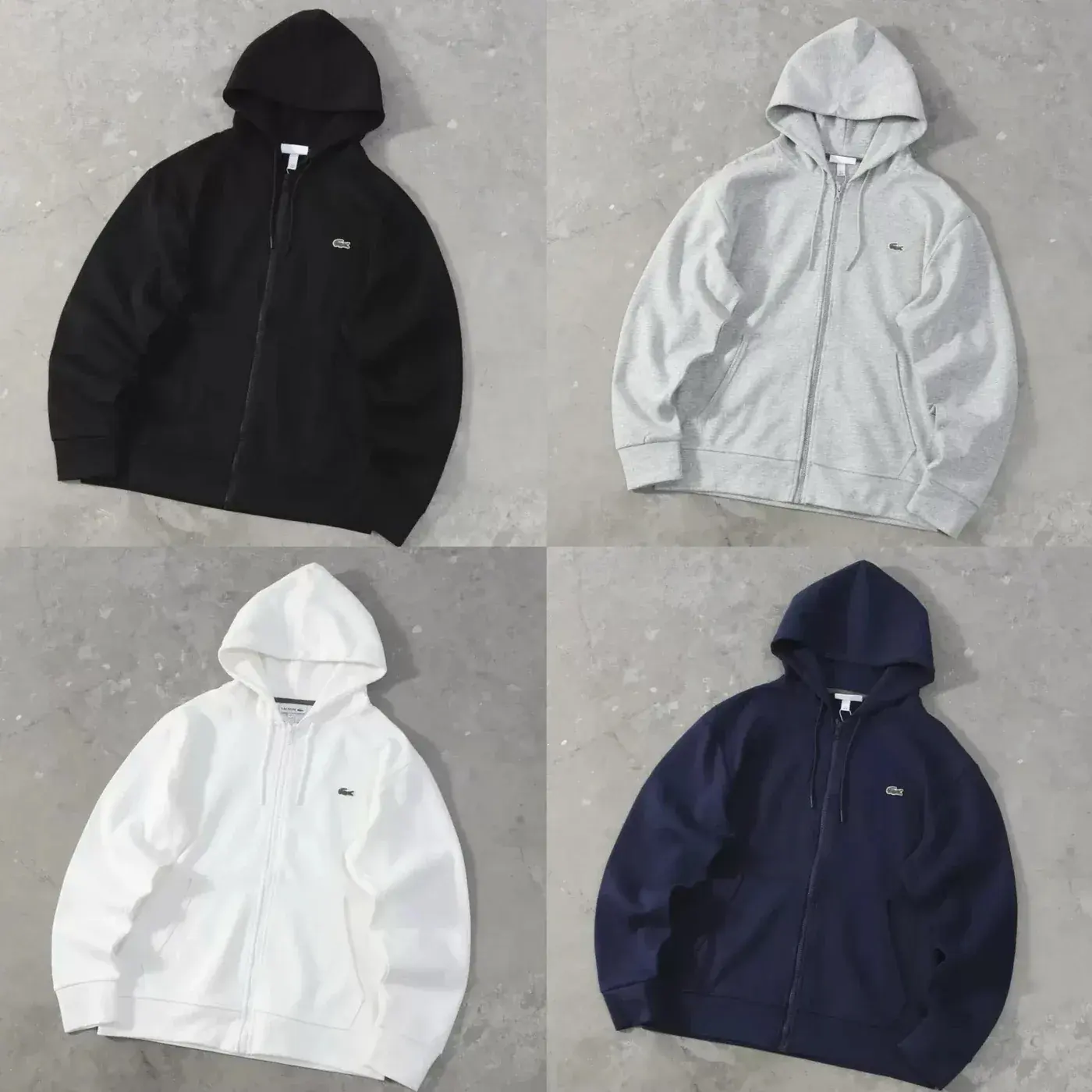 Lacoste Classic Zip-Up Hoodie