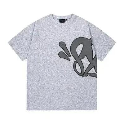 Graffiti Logo T-Shirt Grey