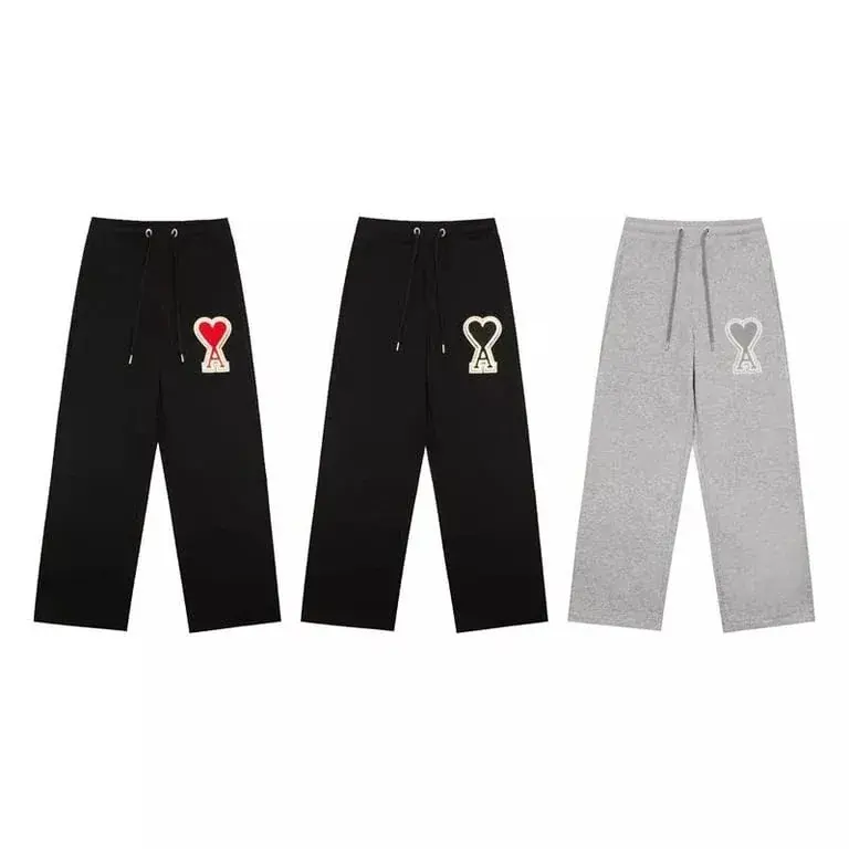 AMI Heart Logo Sweatpants