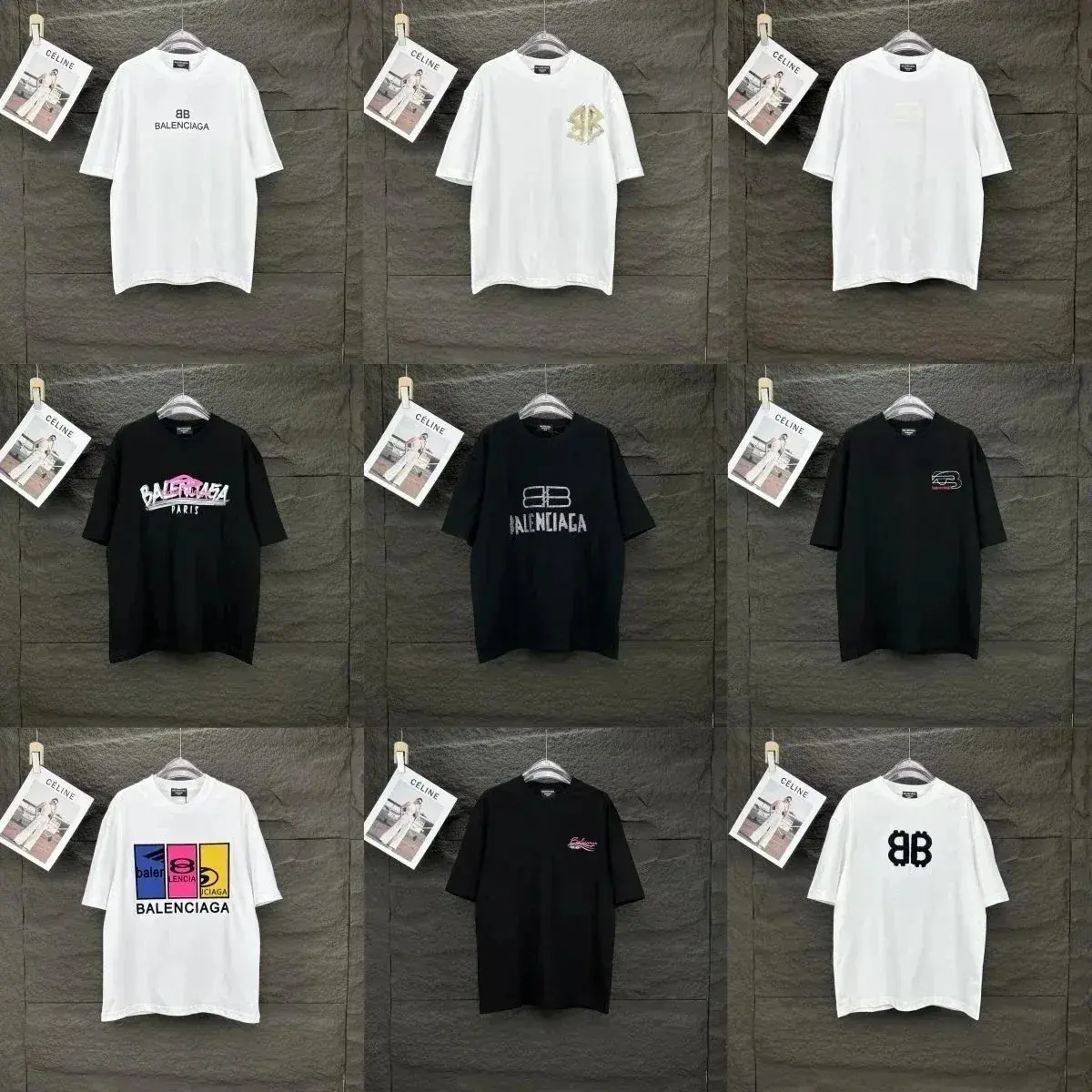 Balenciaga-Style Logo T-Shirt