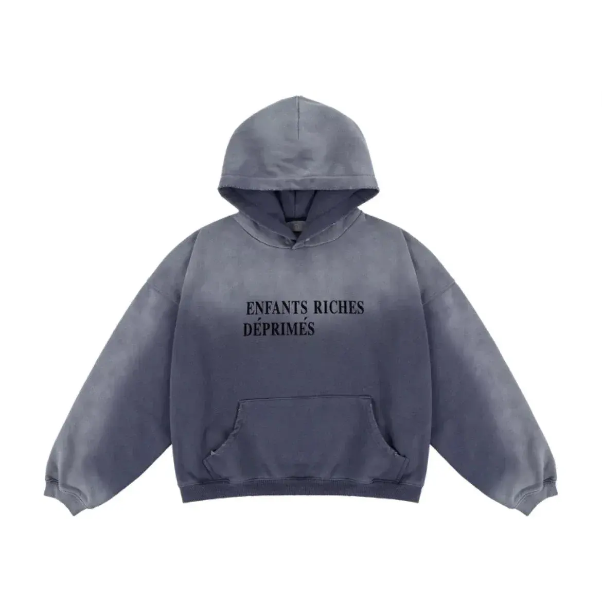 Enfants Riches Déprimés (ERD) is renowned for its classic gradient distressed hoodies