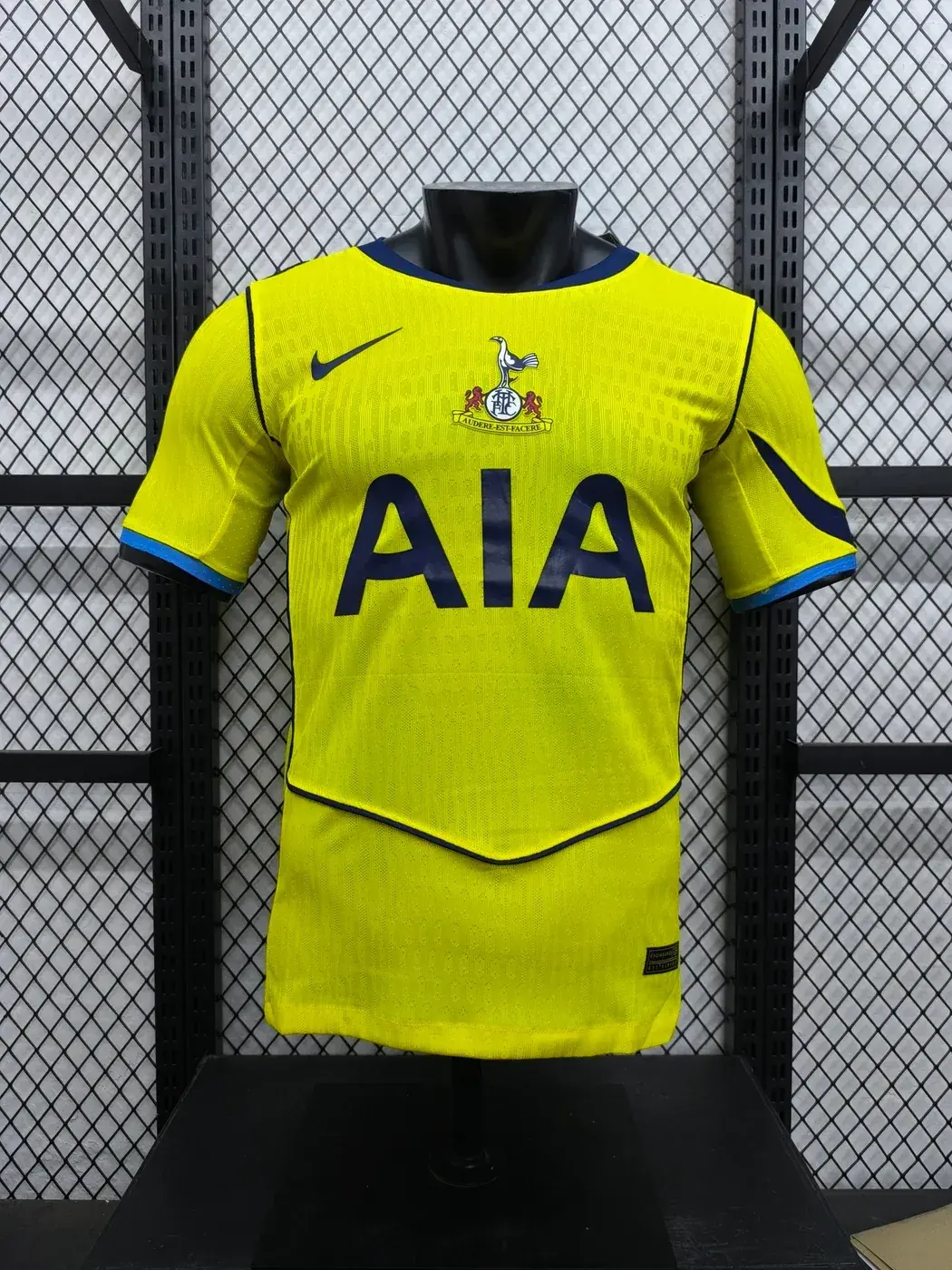 The away player-issue jersey for Premier League club Tottenham Hotspur produced by Nike