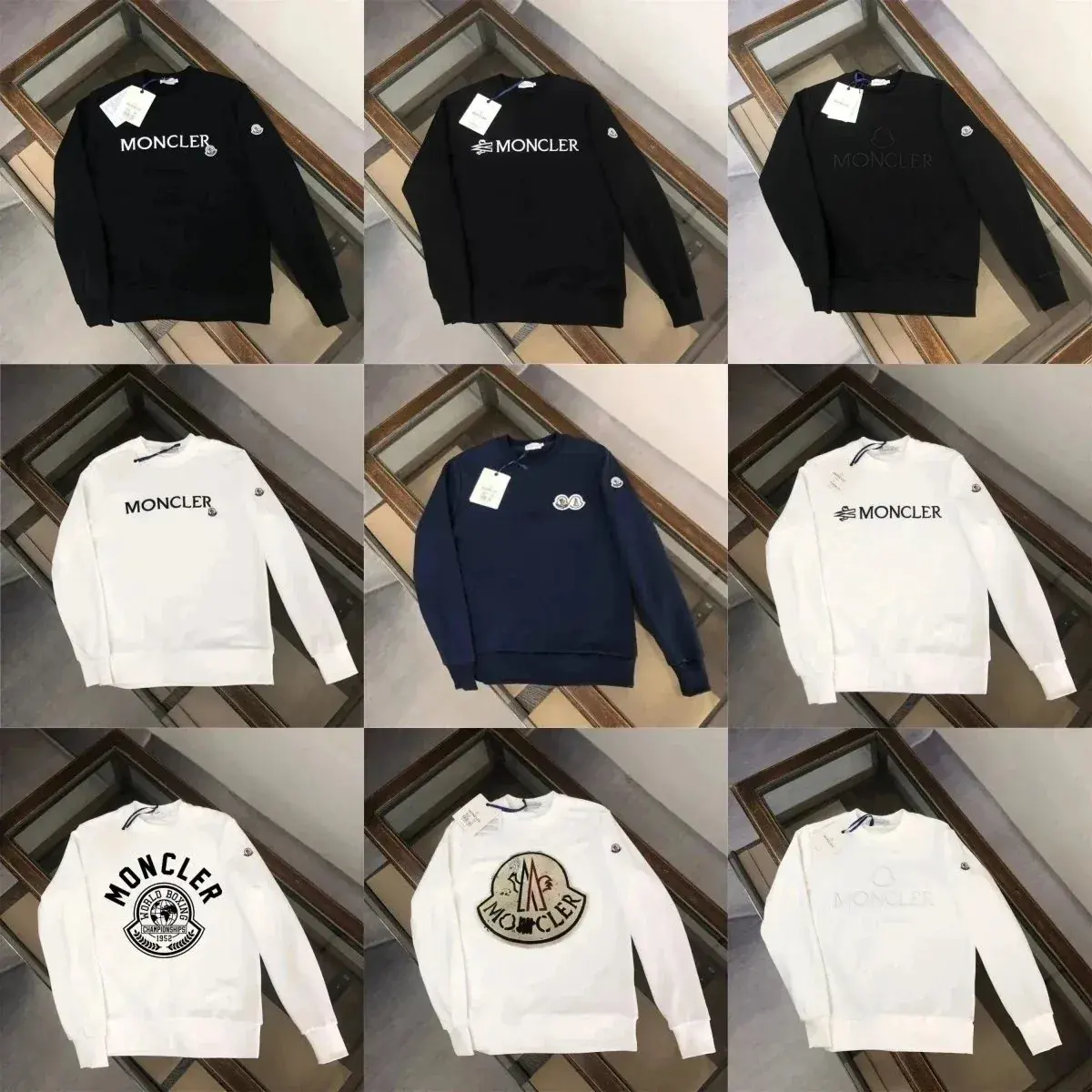 Moncler Classic Crewneck Sweatshirt