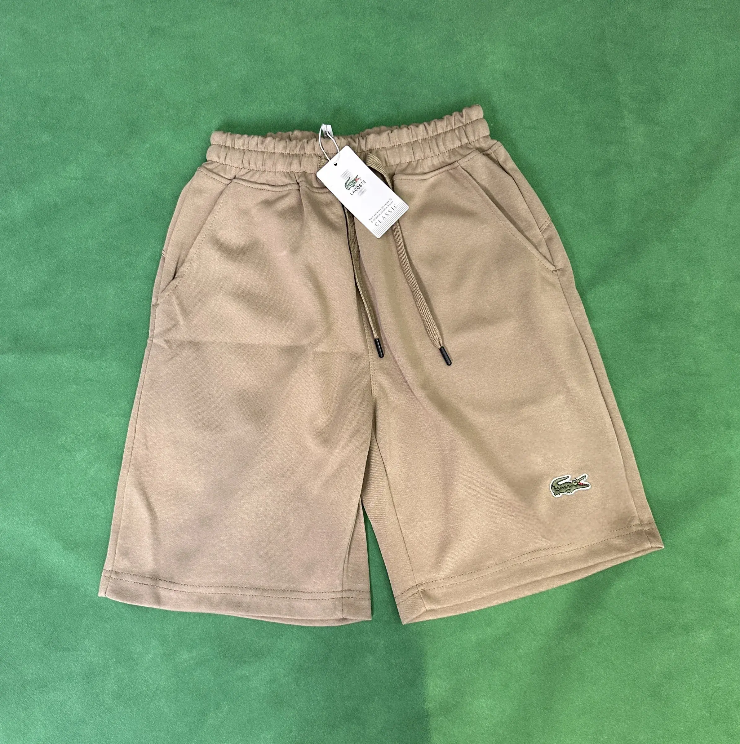 Lacoste Classic Beige Sweatshorts