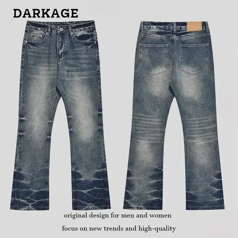 Darkage Washed Flared Jeans