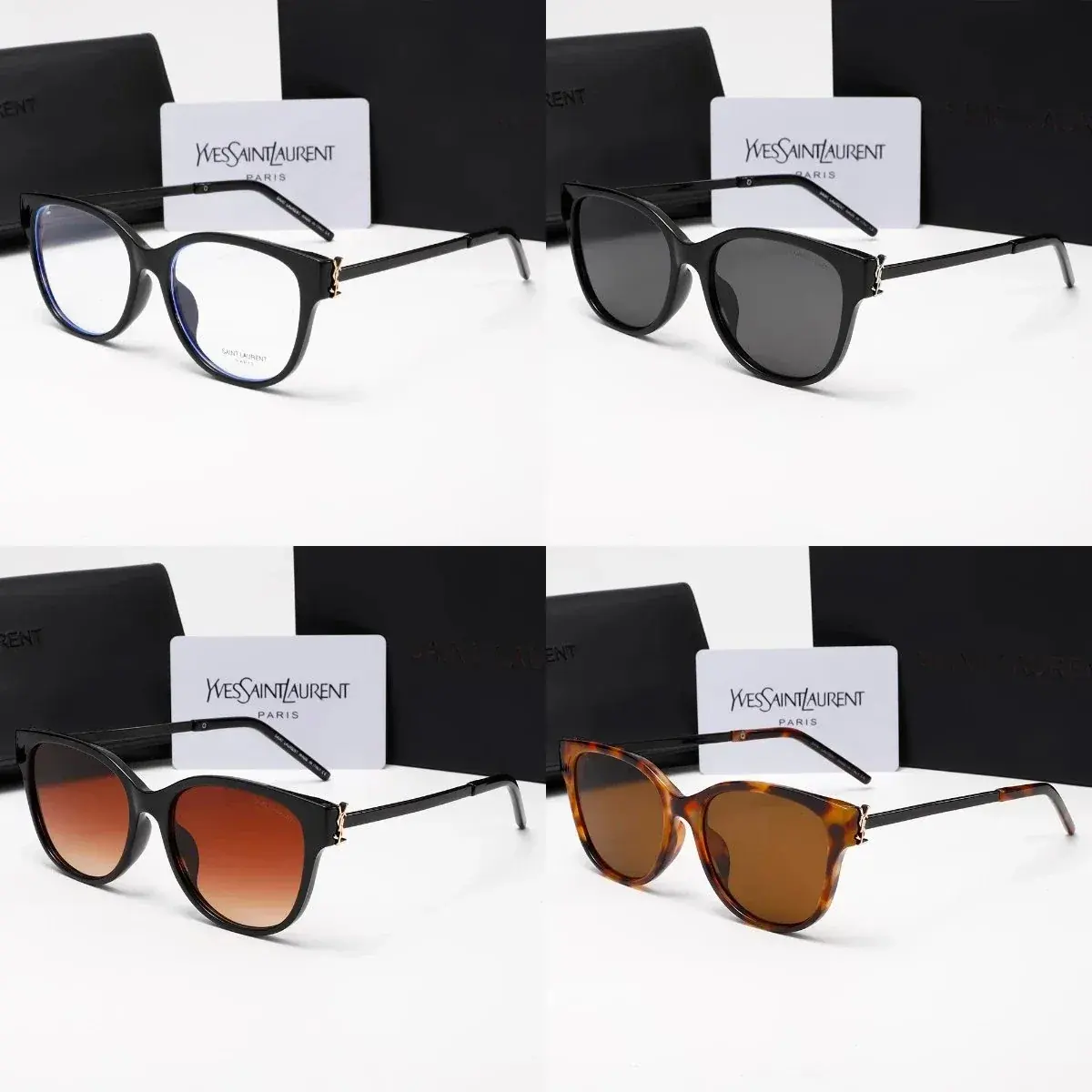 Yves Saint Laurent (YSL) Classic Cat-Eye Sunglasses / Optical Frames