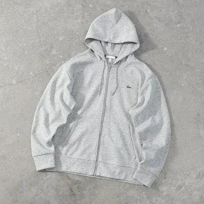 Lacoste Small Logo Zip-Up Hoodie