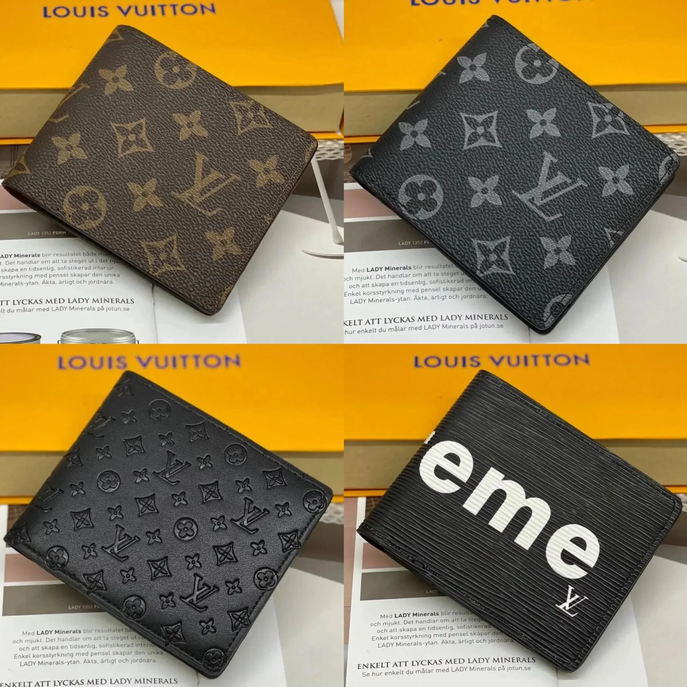 Louis Vuitton Monogram Bifold Wallets