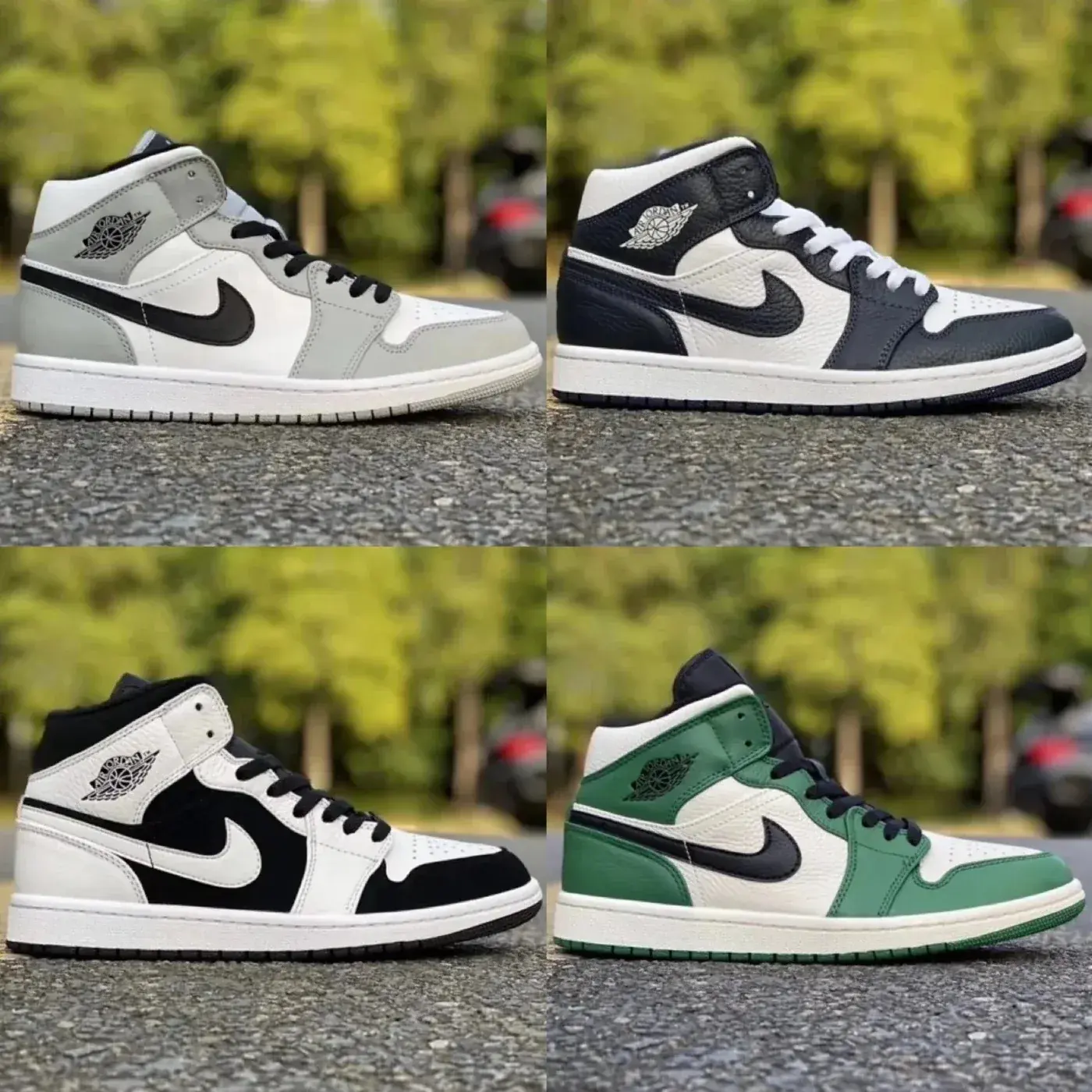 Popular Air Jordan 1 Mid Colorways