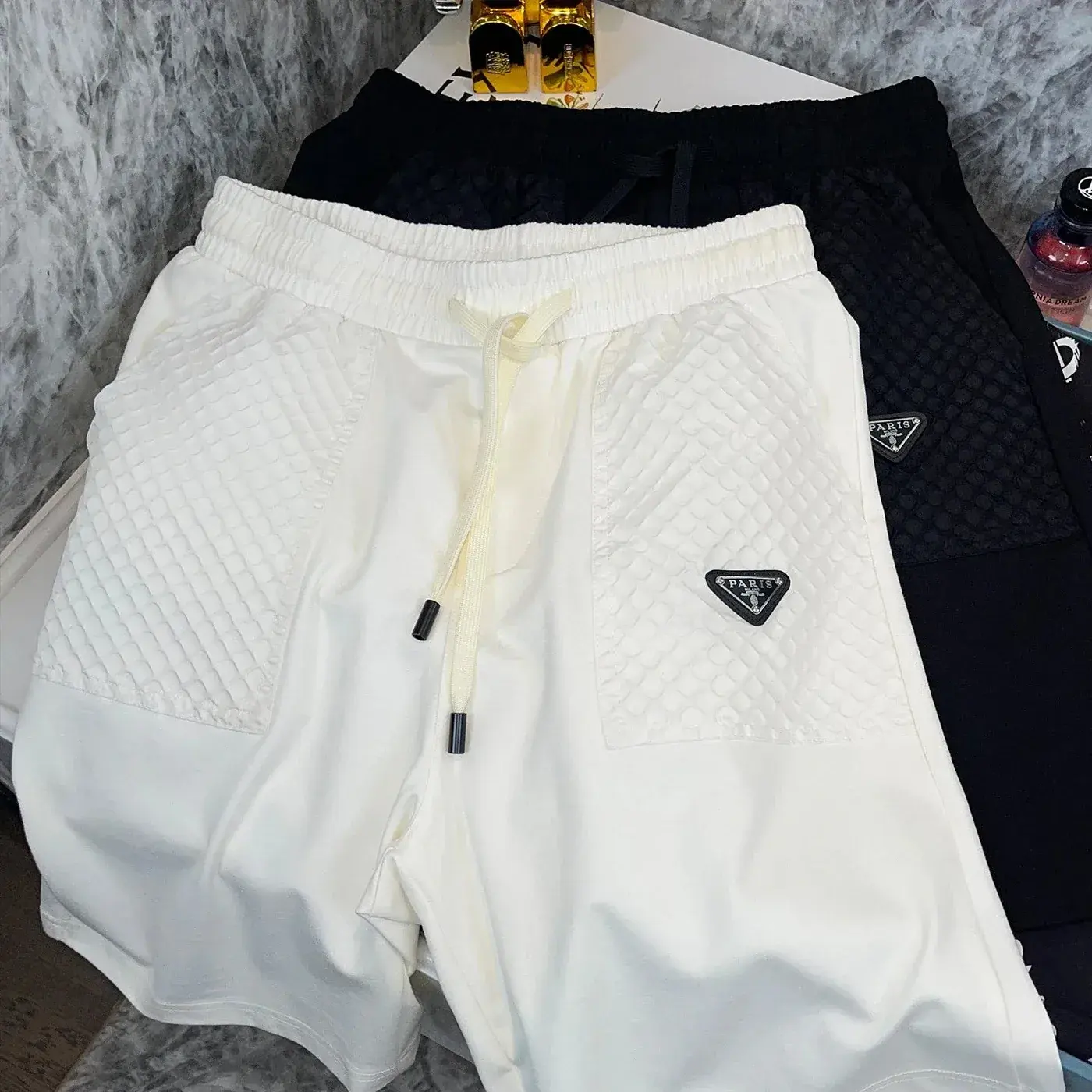 Prada-Style Casual Shorts