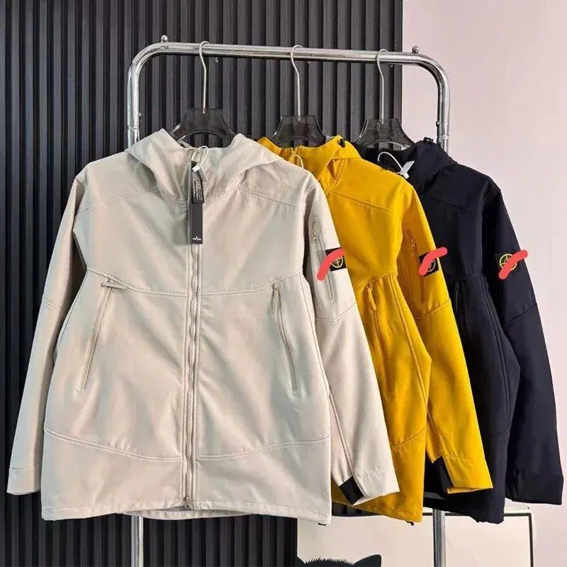 Stone Island Hooded Softshell Jacket