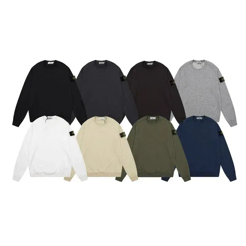 Stone Island Badge Crewneck Sweatshirt