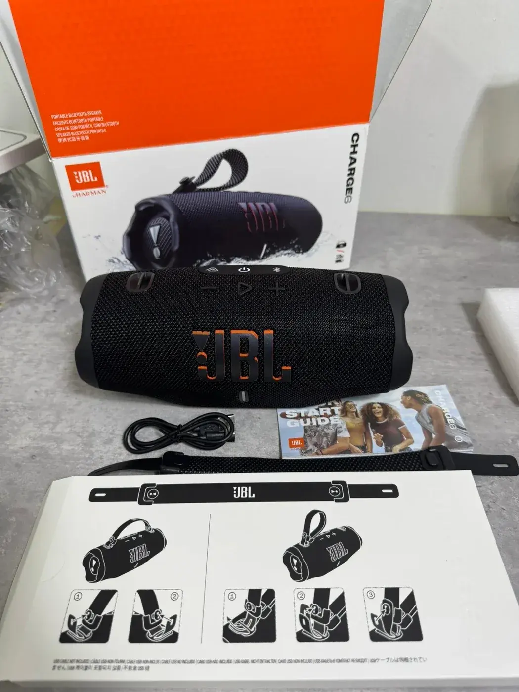 JBL CHARGE6 waterproof portable bluetooth speaker