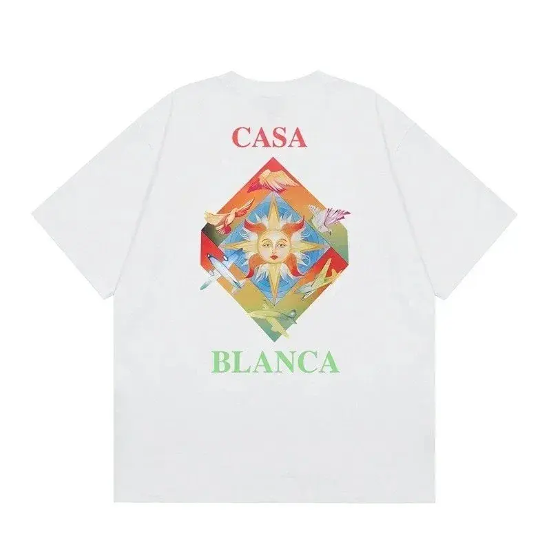 Casablanca Iconic "Sun and Birds" T-Shirt