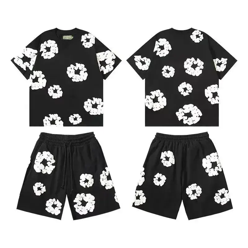 Denim Tears' Classic Cotton Flower Print Set