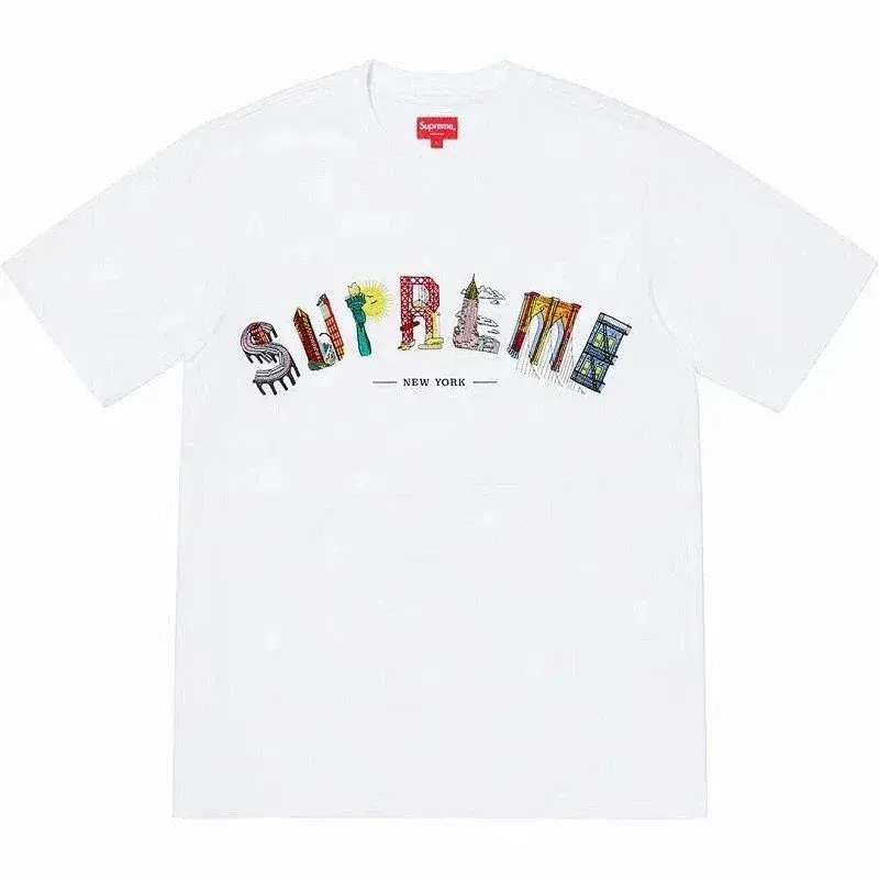 Supreme Cityscape T-Shirt Classic Graphic T-Shirt