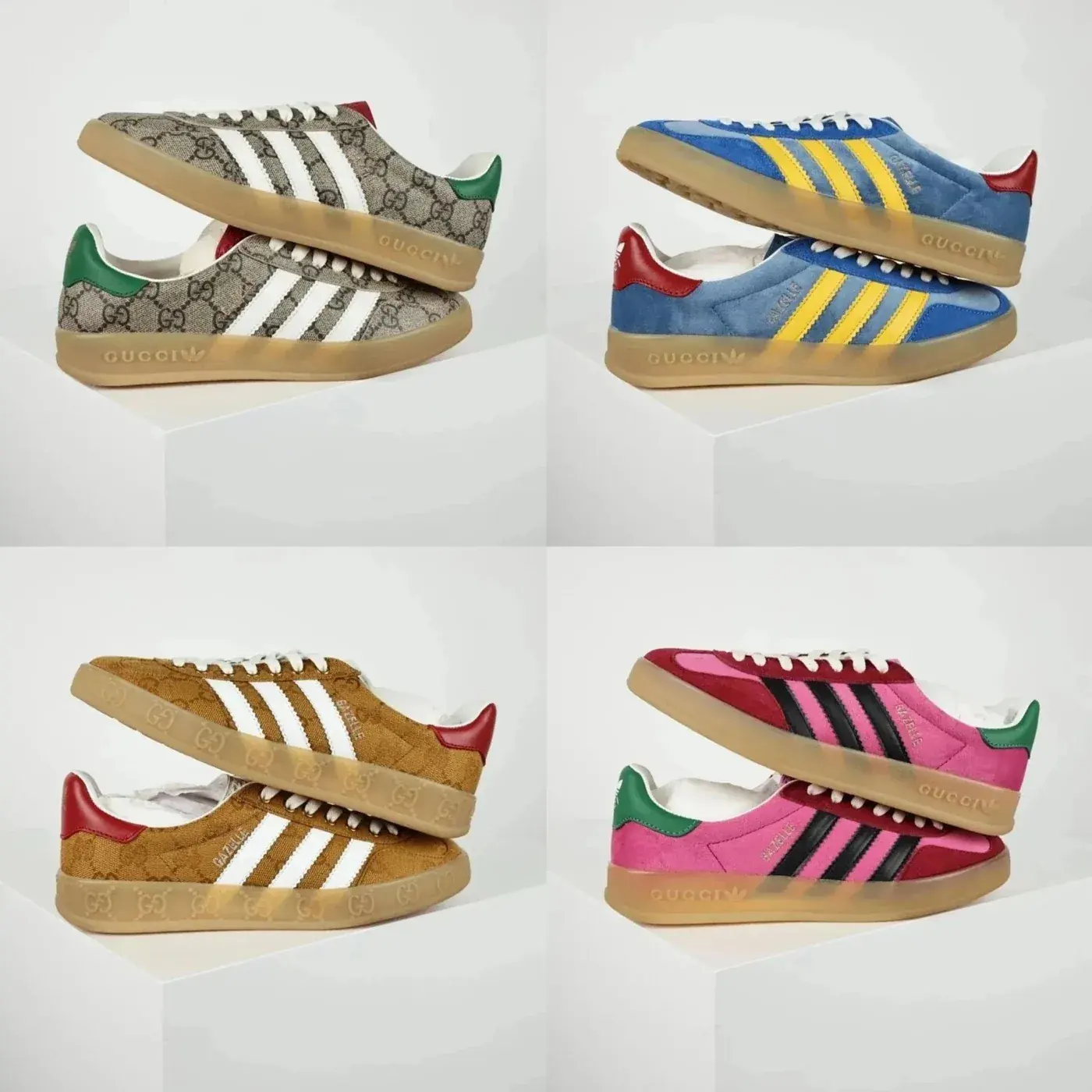adidas x Gucci Gazelle Sneakers