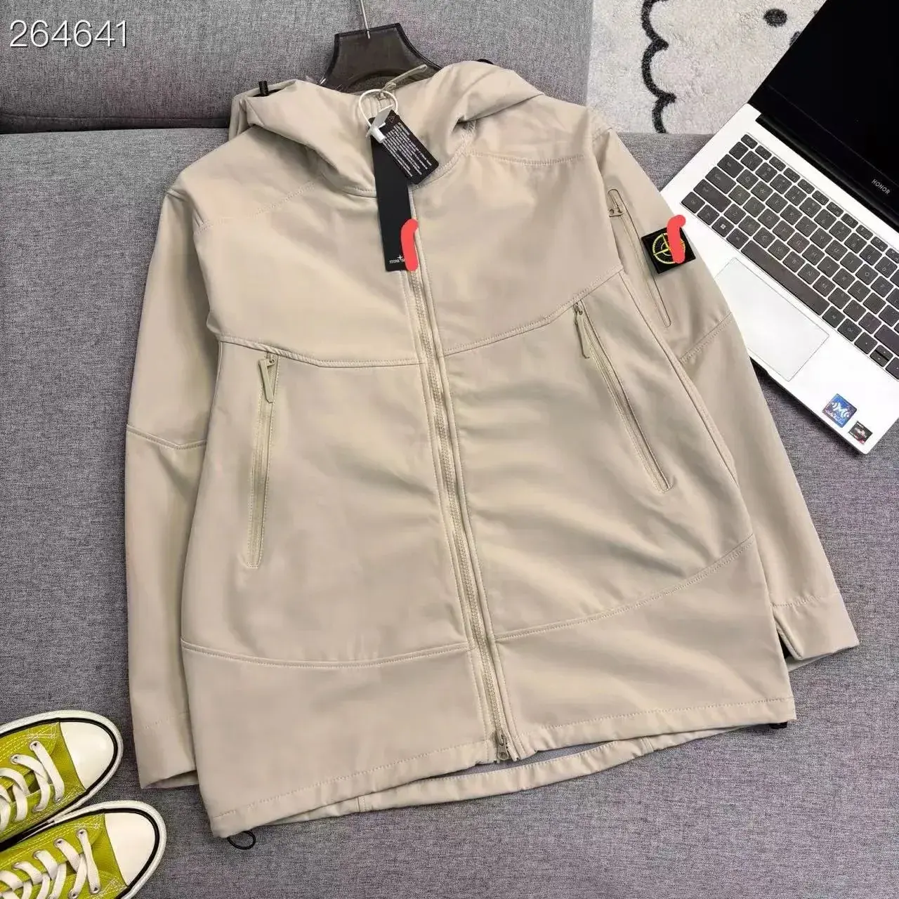 Stone Island Hooded Softshell Jacket