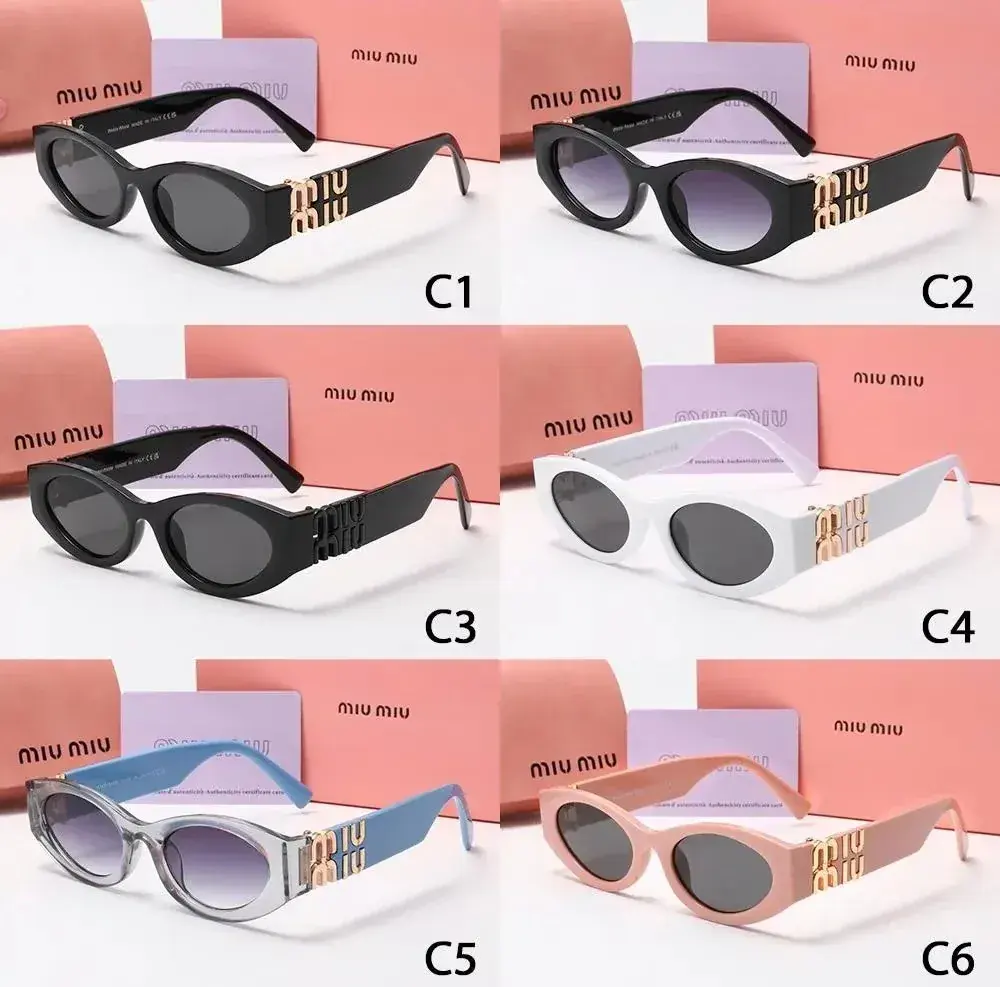 Miu Miu Oval Cat-Eye Sunglasses
