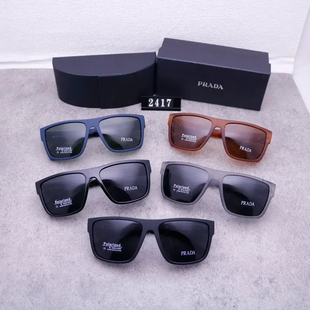 Prada Classic Square-Frame Polarized Sunglasses