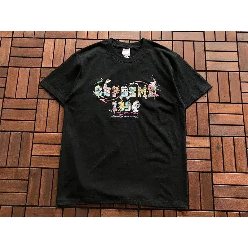 Supreme T-Shirt featuring a cartoon-style graffiti design
