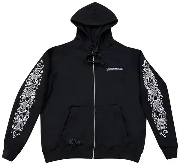 Chrome Hearts Classic Zip-Up Hoodie