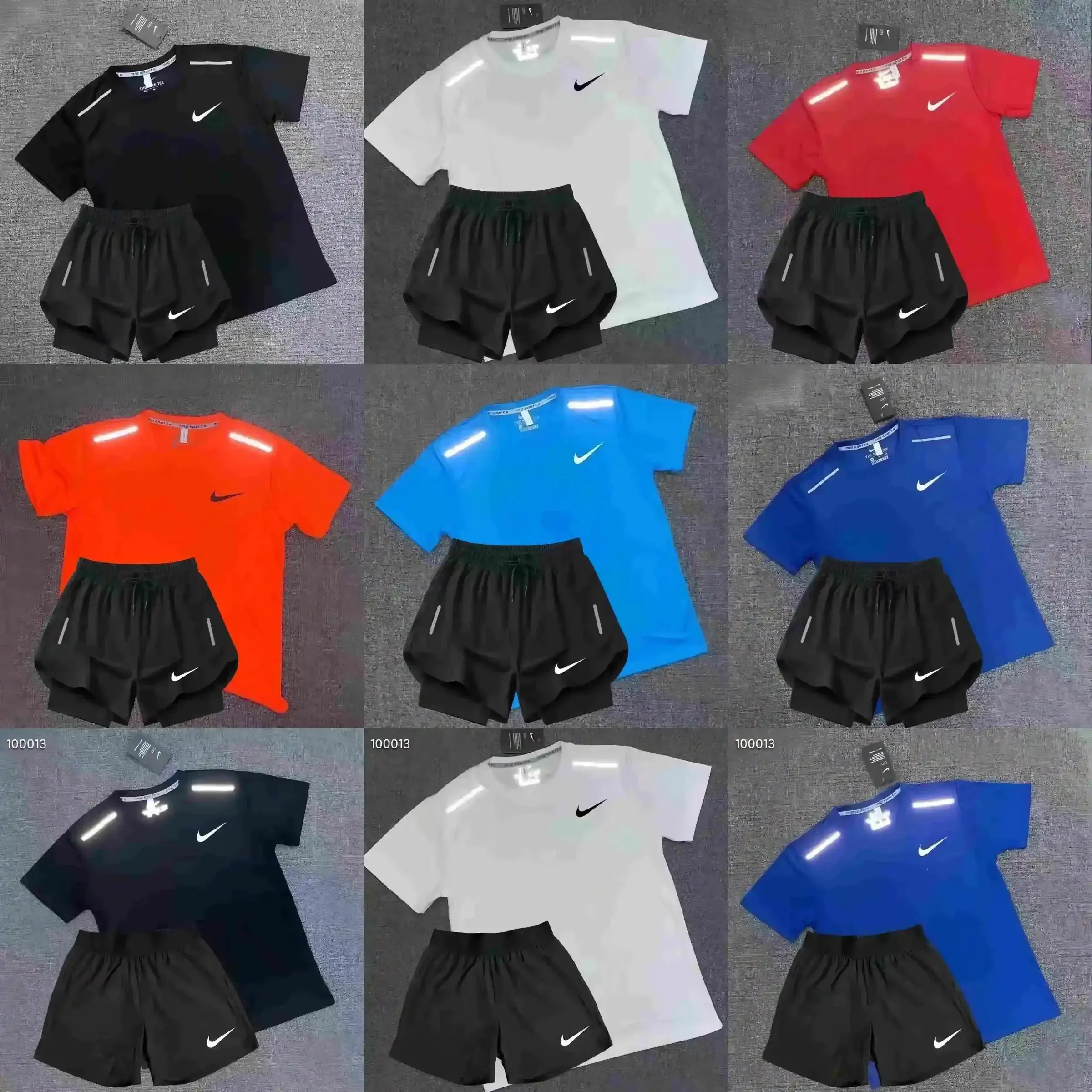 Nike Swoosh T-Shirt and Shorts Set