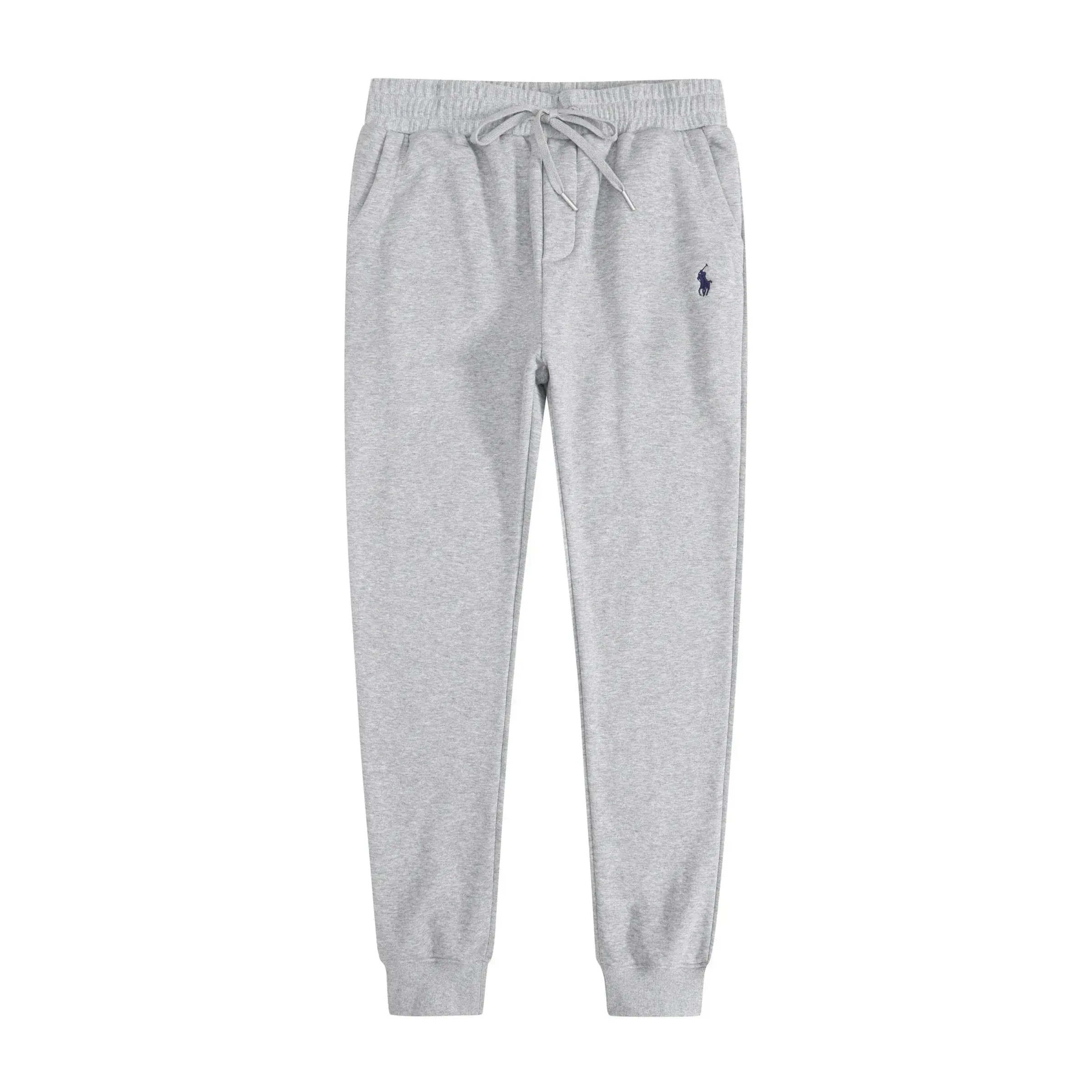 Polo Ralph Lauren Pony Logo Cuffed Sweatpants Gray
