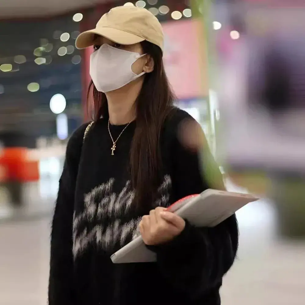 Saint Laurent Script Logo Knit Sweater