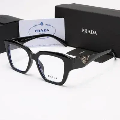 Prada Triangle Glasses