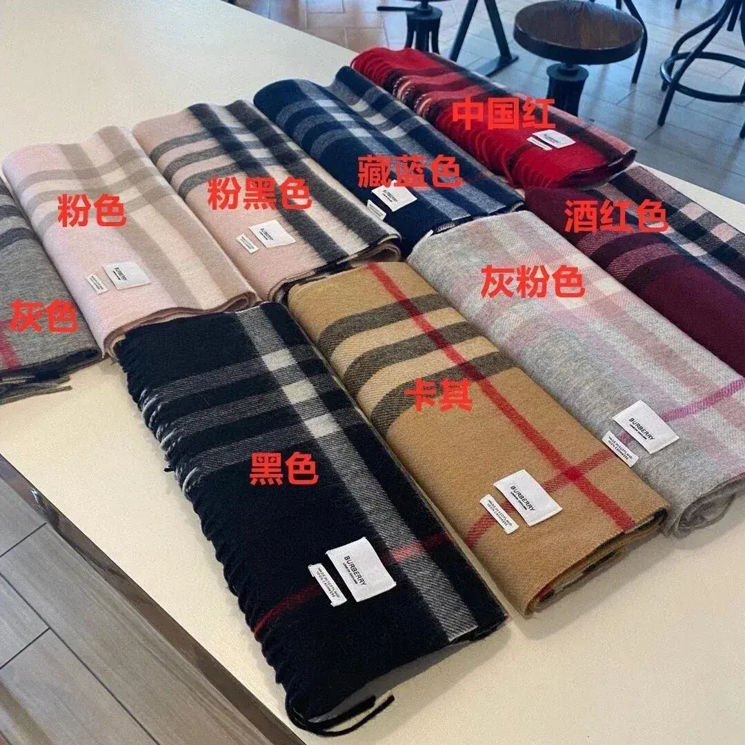 Burberry Classic Check Cashmere Scarf