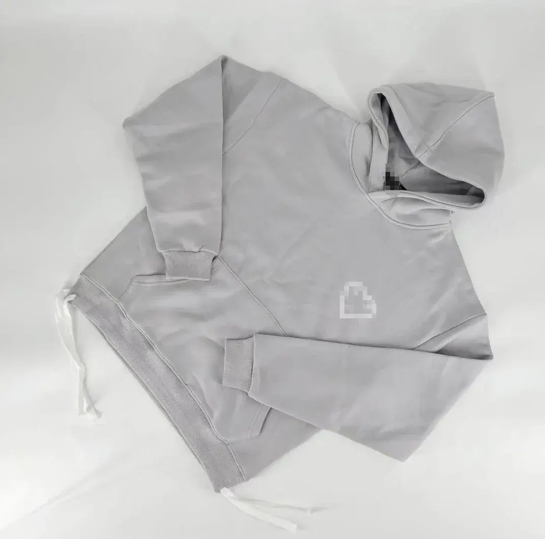 Heart Logo Grey Hoodie