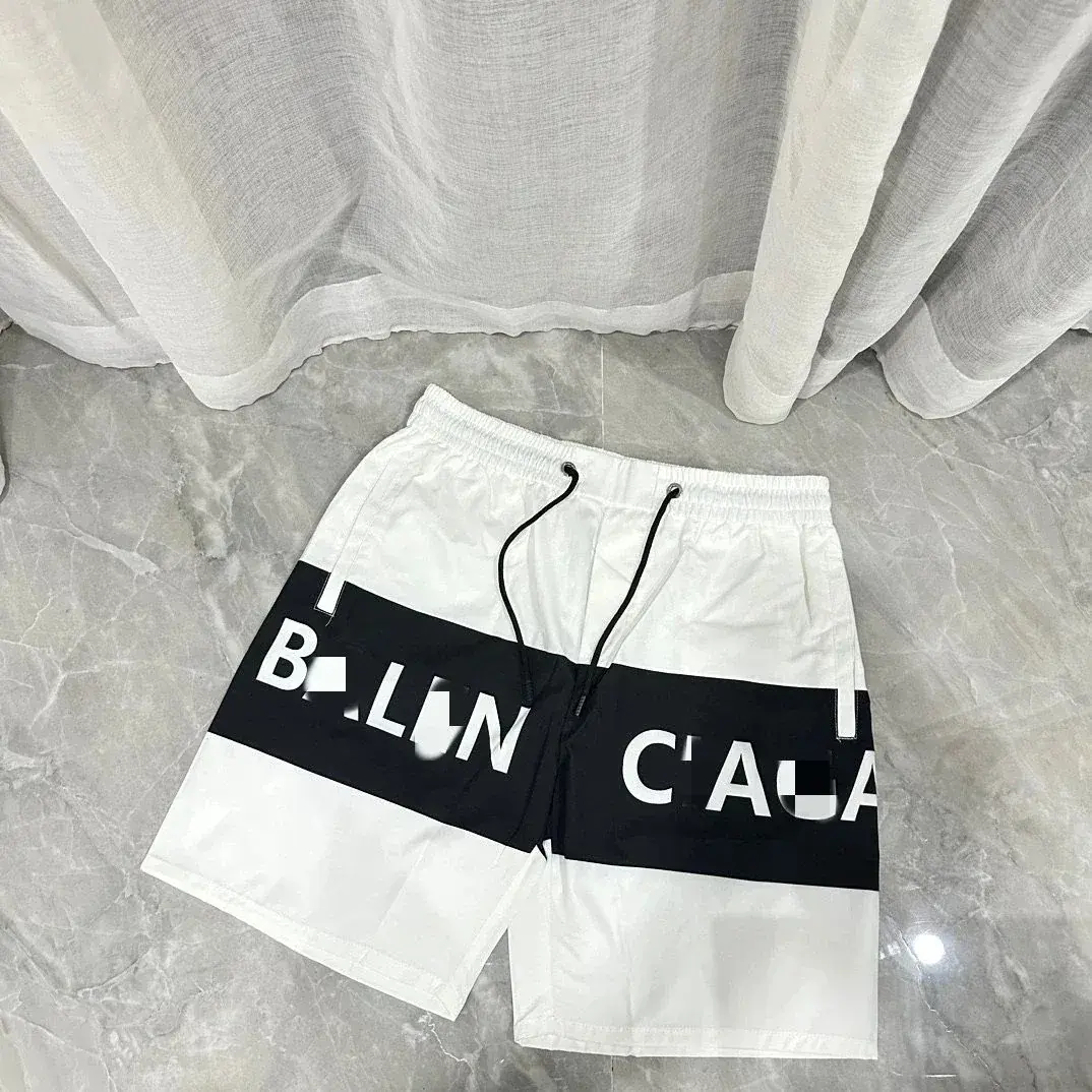 Balenciaga-style athletic shorts