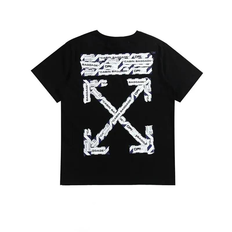 Off-White Classic "Airport Baggage Tag" T-Shirt