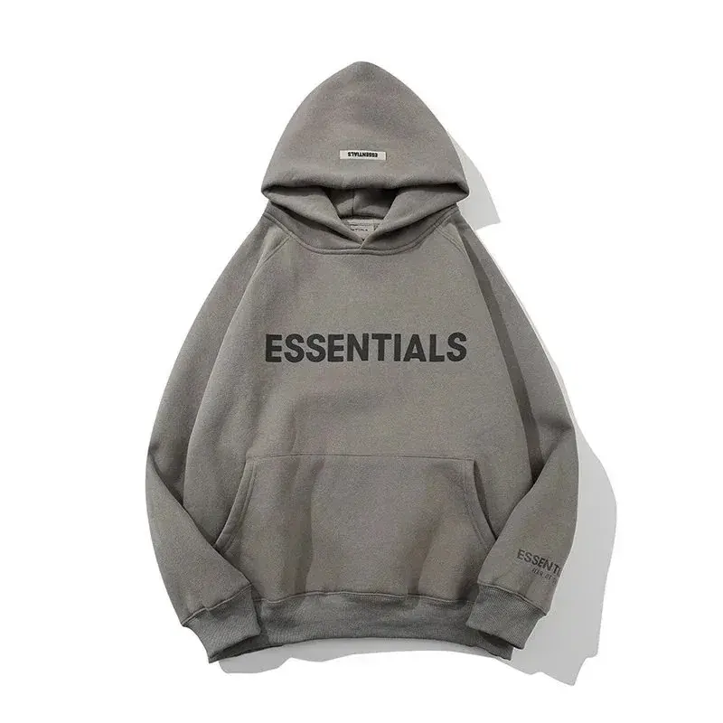 Fear of God Essentials Pullover Hoodie Charcoal