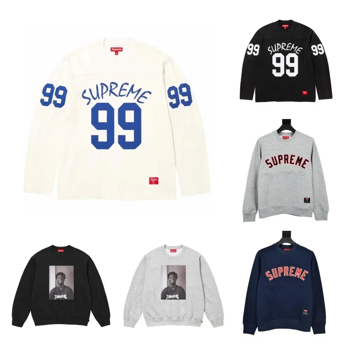 Supreme Long Sleeve Shirts